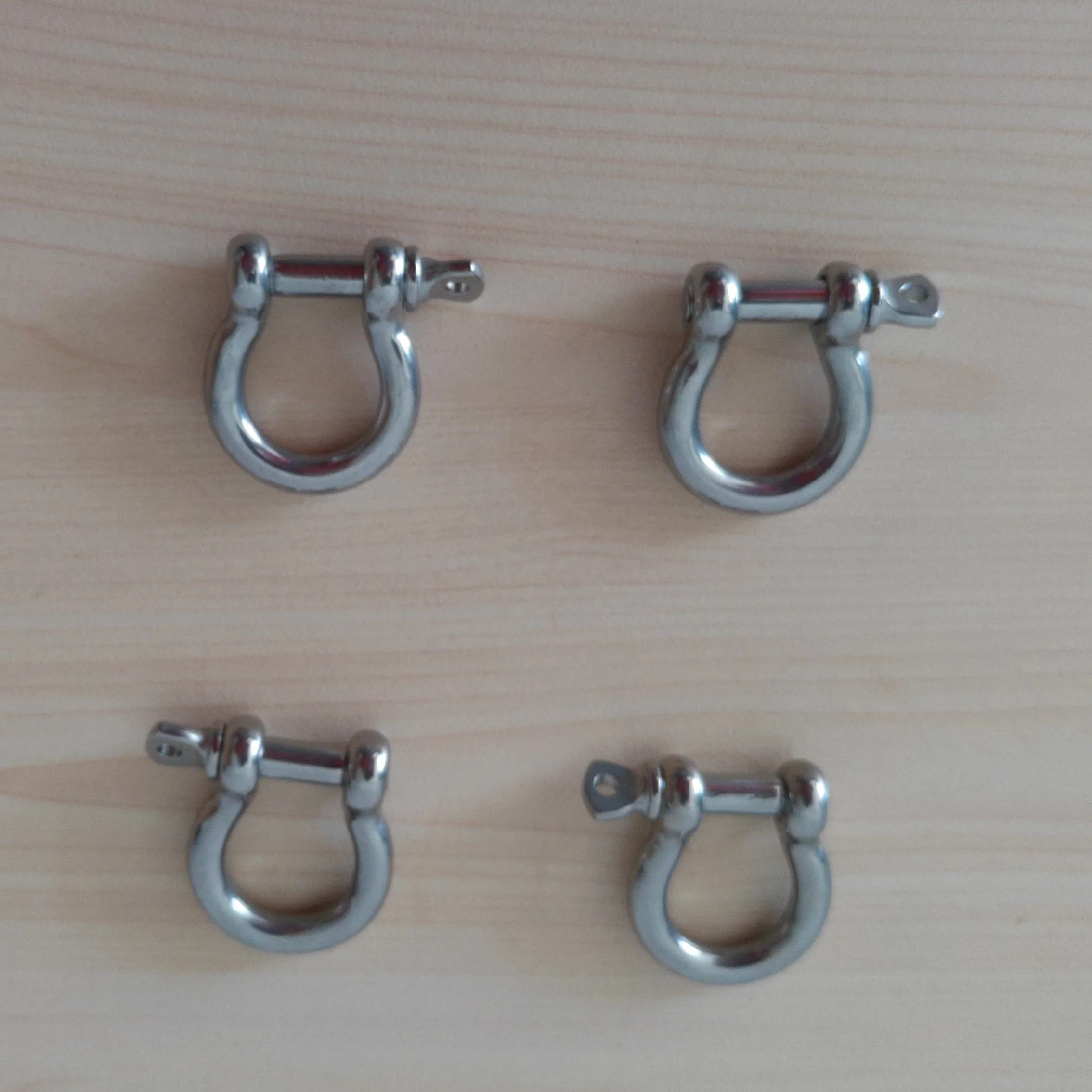 6mm Stainless Steel European Bow shackle Collar Pin