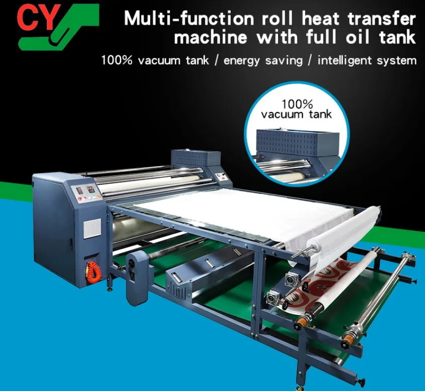 1900 Width Calendar Heat Press Machine Roll To Roll 600 Heat Transfer Machine Calandra