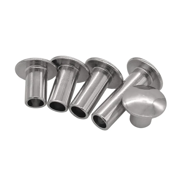 China Factory Supply Stainless Steel Semi Tubular Rivets  for Cookware
