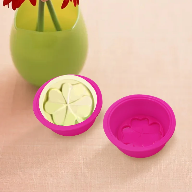 8pcs/set New Design High Quality Multi-function Silicone Wooden Box 1200ml Handmade Soap Molds Soap Cutter Knife with Lids