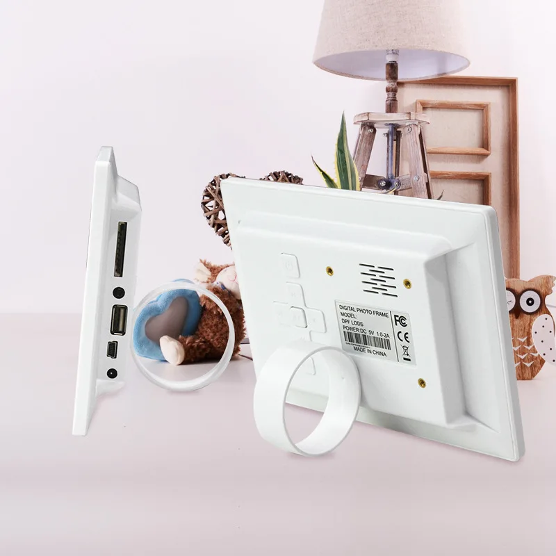 7 inch digital photo frame electronic album calendar desk calendar picture video loop playback advertising machine electronic cl