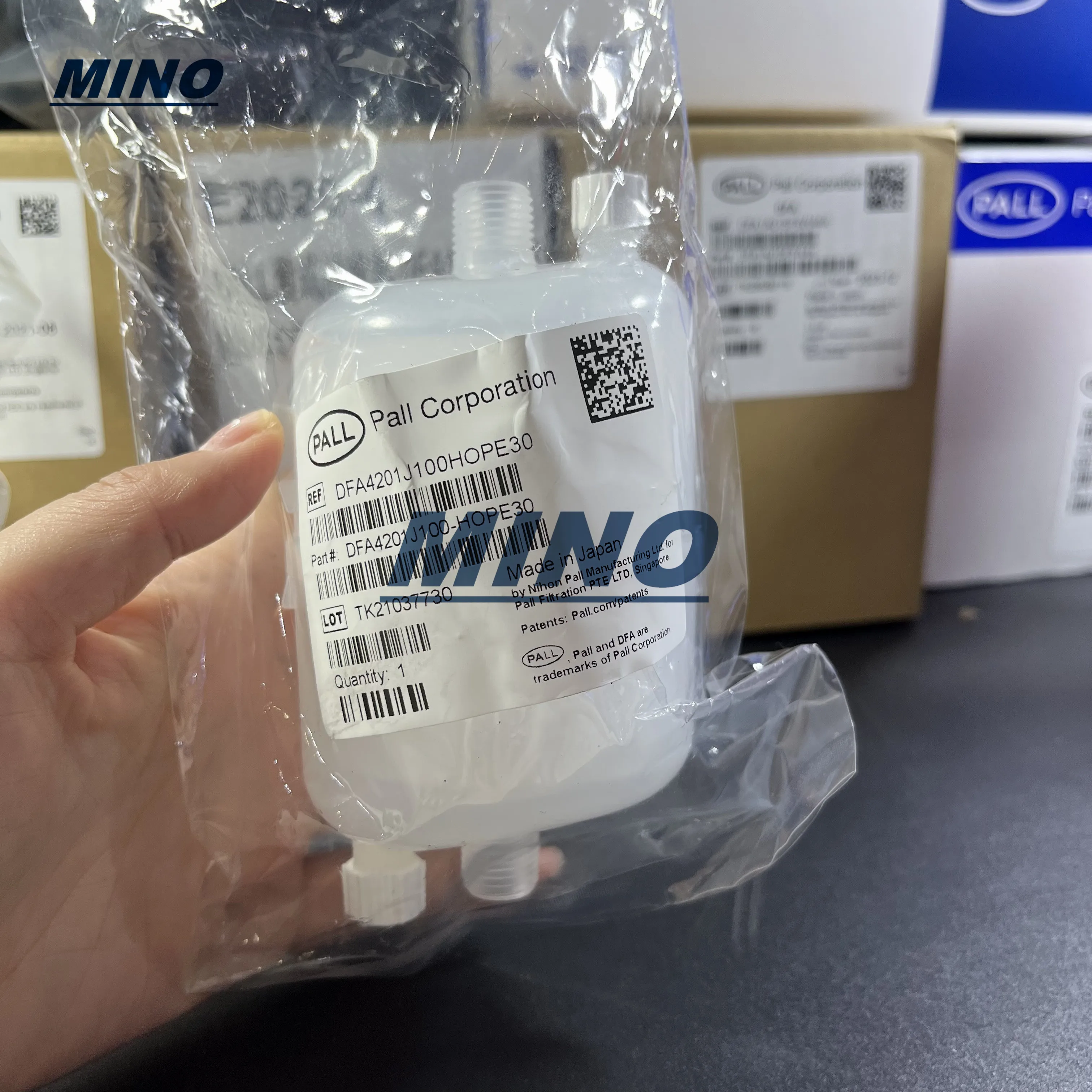 DFA4201J100 оригинальный микронный капсульный фильтр 10u для струйного принтера с P-ALL растворителем