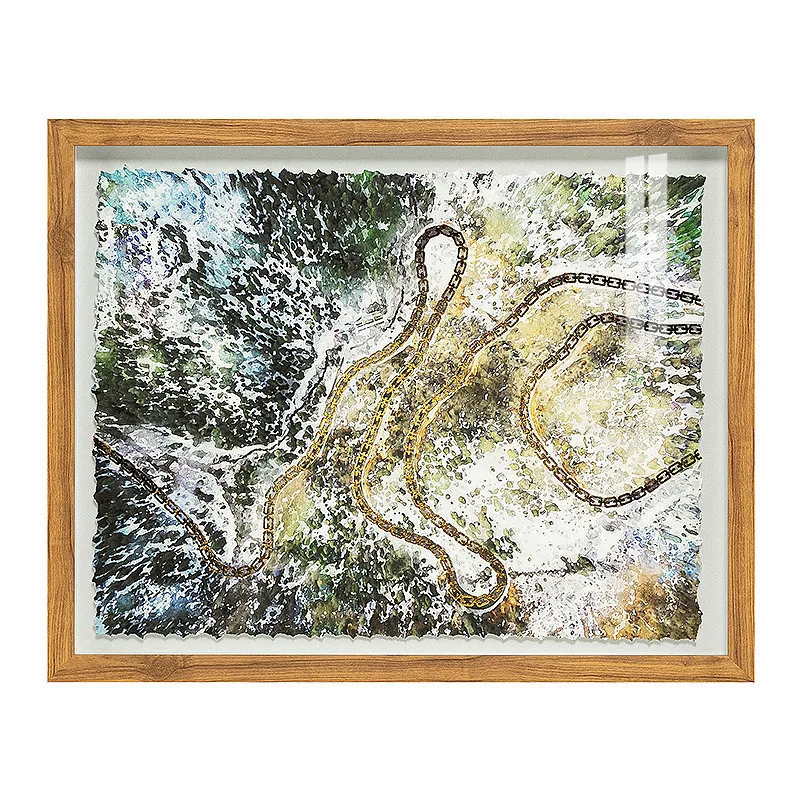 Картина из бумаги художественное настенное украшение для комнаты дизайн интерьера