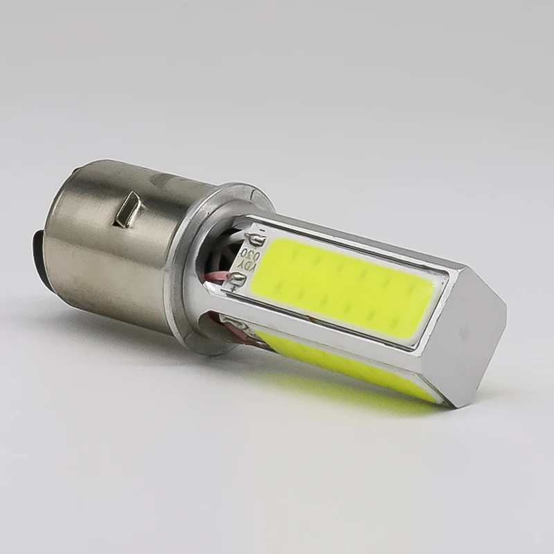  Белый цвет BA15D BA20D H6 H4 12V Противотуманные фары для двигателя 800lms светодиодные