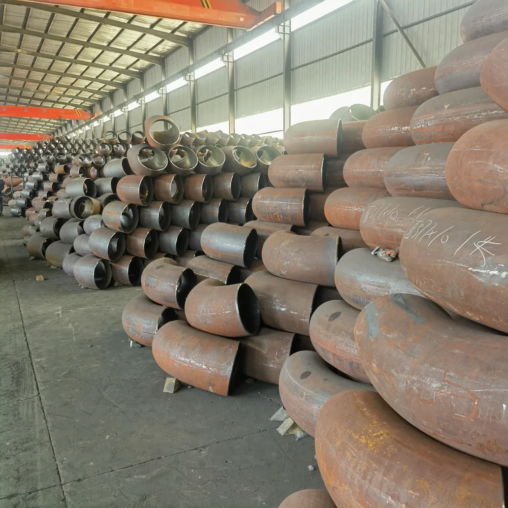 304 санитарный 316 из нержавеющей стали 45 90 градусов ASME B16.9 ASTM A420 WPL6 Штамповка углеродистой бесшовные локти специальные толстые стены