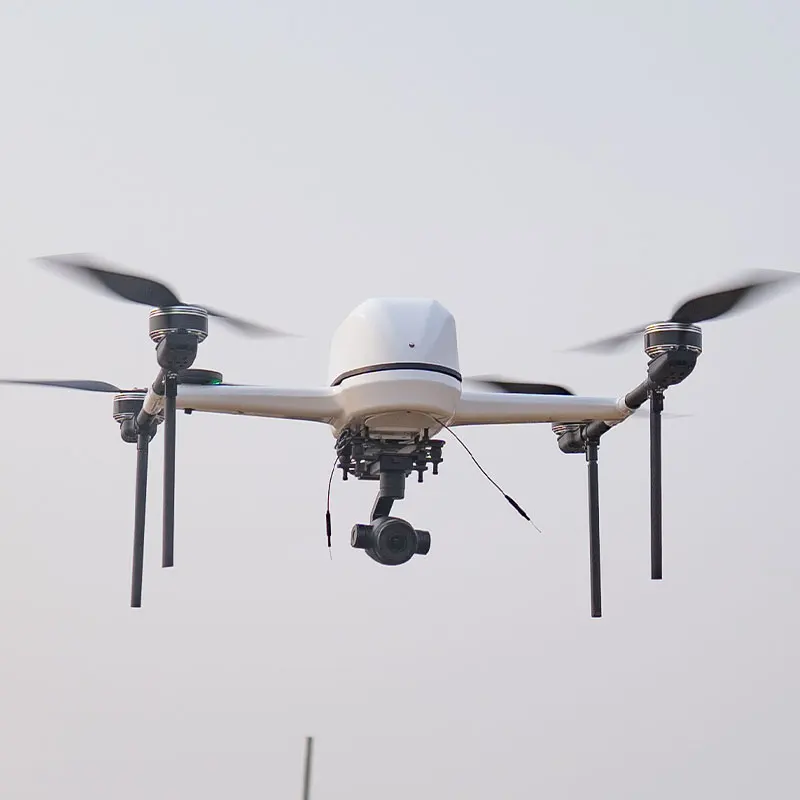 70min Professional Long Distance Mapping Quadcopter Drone UAV for Surveying and Surveillance