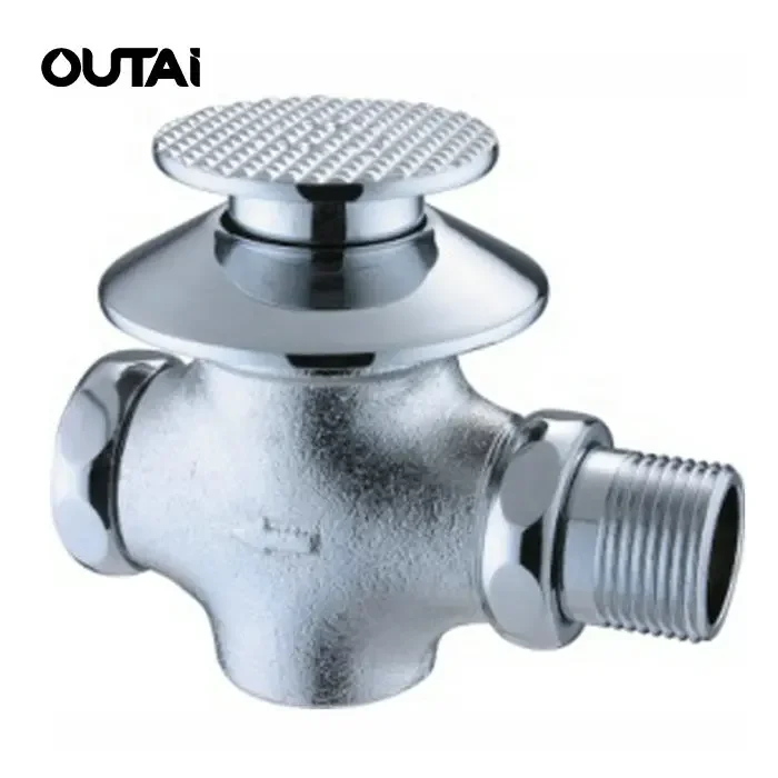 Bathroom accessories Water Saving Pedal Concealed hand Control Toilet Flush Valve