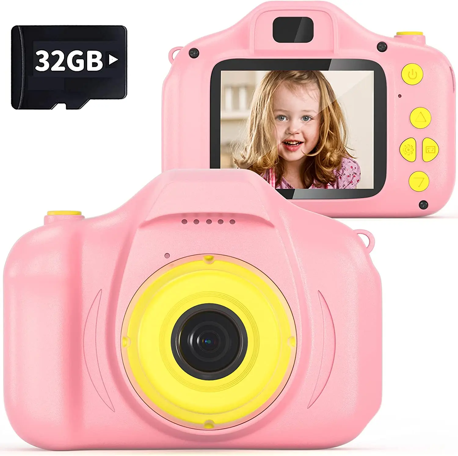 2 Inch 1080P Toddler Camera Portable Children Digital Video Camera for children baby gifts birthday digital kids selfie camera