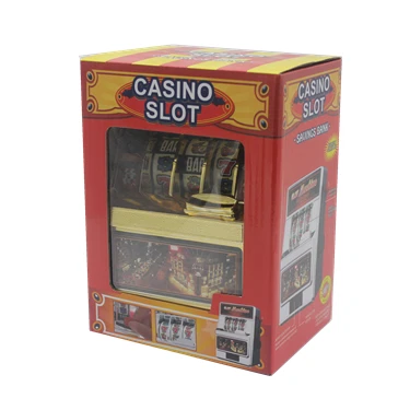 Creative Game Machine Casino Jackpot Slot Fun Coin 2-in-1 Slot Machine Money Box Toy