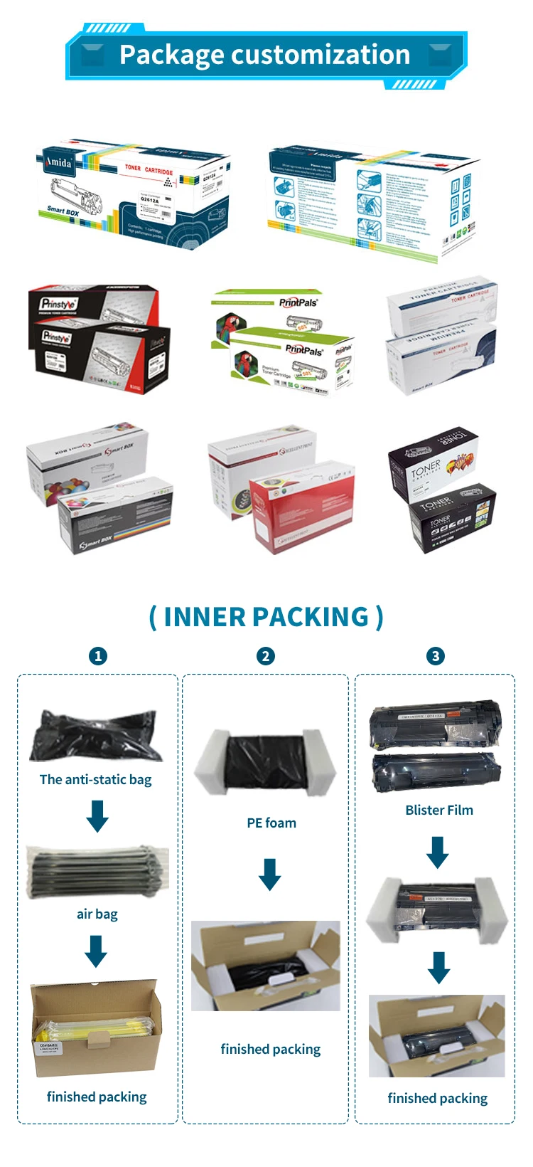 Amida Compatible Toner Cartridge DR400 Drum Unit for Brother Universal Toner Cartridge
