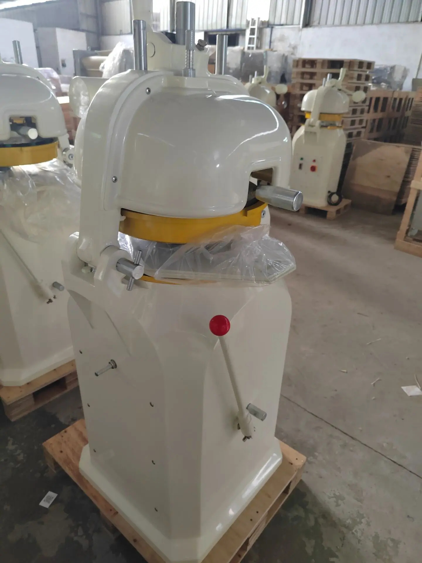 Linkrich Electric Semi-Auto 36 pieces Pizza Bun Burger Dough Divider and Rounder Machine for Bakery