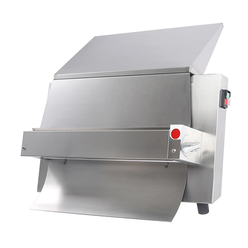 DR-4C New Design Dough Roller Machine 120-250Pcs/H Pastry Roller Machine Pizza Roller Machine 21 inch heavy duty dough sheeter