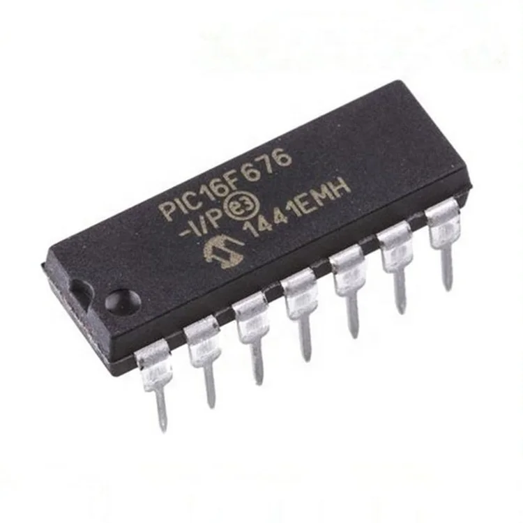 Brand New Original PIC16F676-I/P Integrated Circuit IC chip DIP-14 PIC16F676-I/P