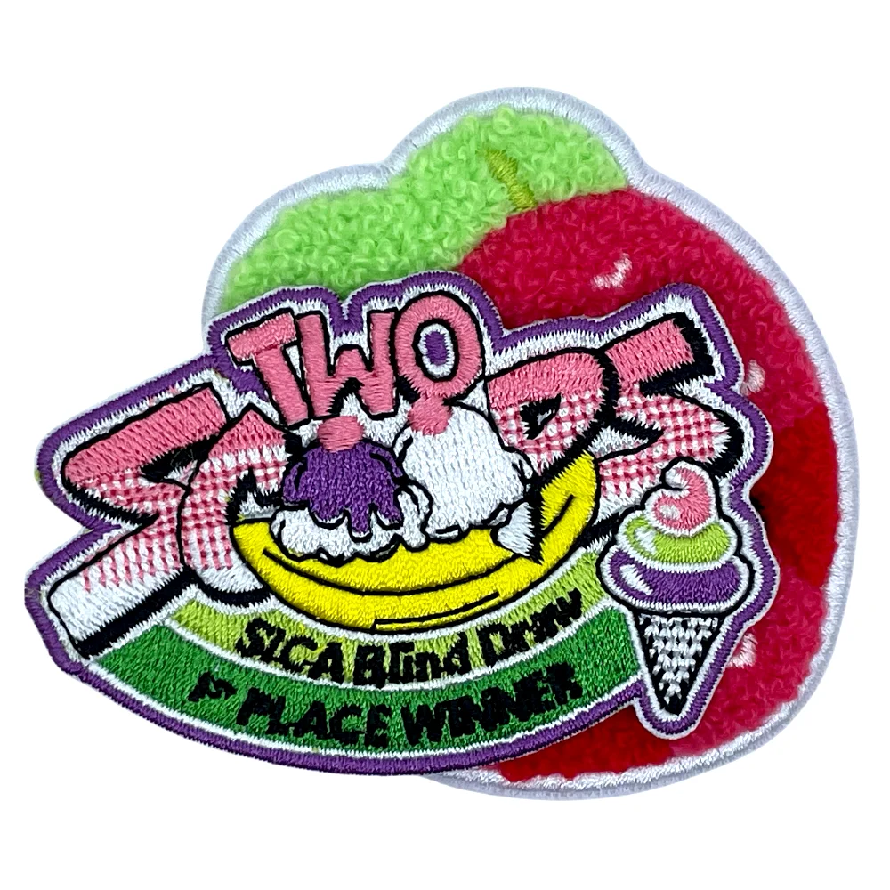 New OEM Minimum Order Designer Custom Logo Sew On Embroidery Full Embroidered Patches For Garment