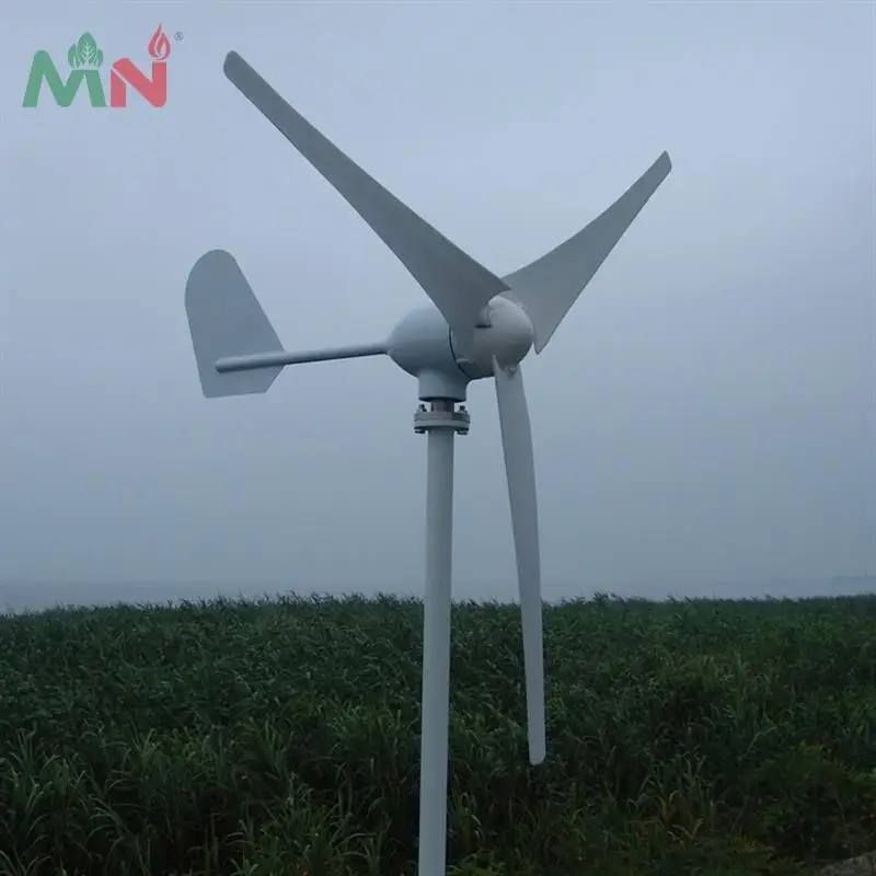 MN Brand 9.3m Diameter Wind Turbine Generator NE-15KW with 220/240/380V Output Voltage