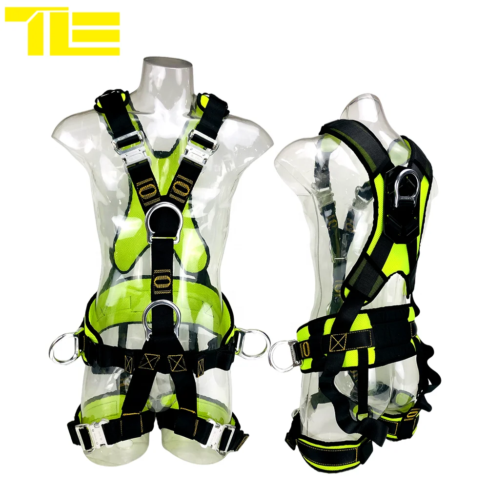 work safe camp full body safety harness fall roof fall protection vertical kit