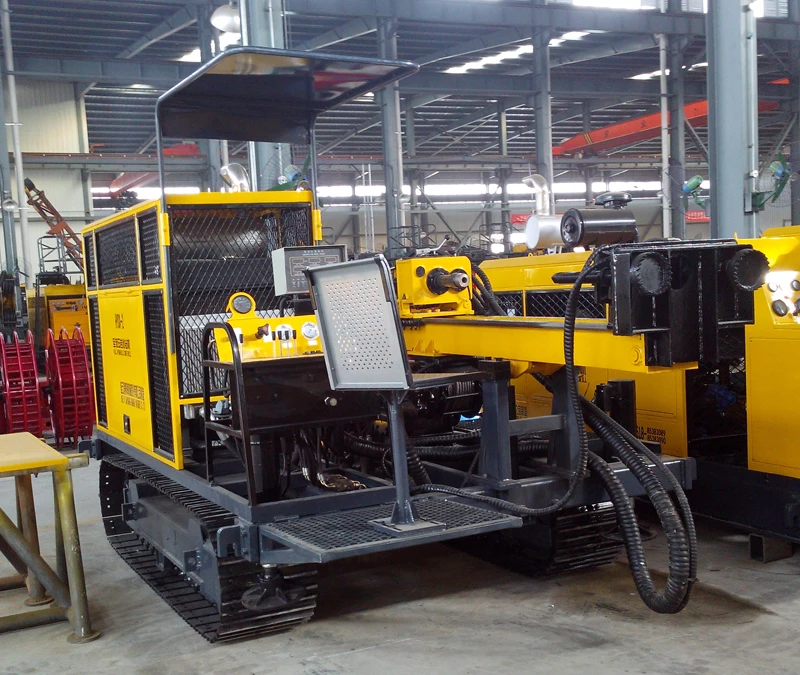 Wells Hydraulic diamond core drill rig HYDX-2 crawler based geological exploration wireline drill equipment with 500m capacity