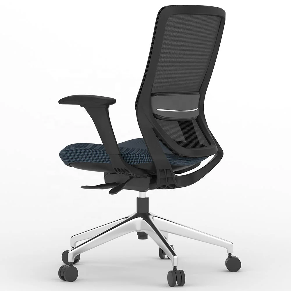 Mid Back Black Chair Office Mesh Executive Swivel Ergonomic Office Chair Luxury  Meeting Room Mesh Computer Chair