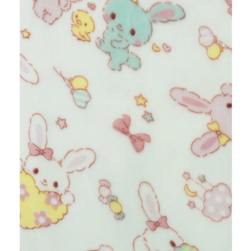 
 Двойной слой falnnel ткань крашеный в пряже с рисунком кролика для маленьких девочек; Теплая фланелевая ткань  