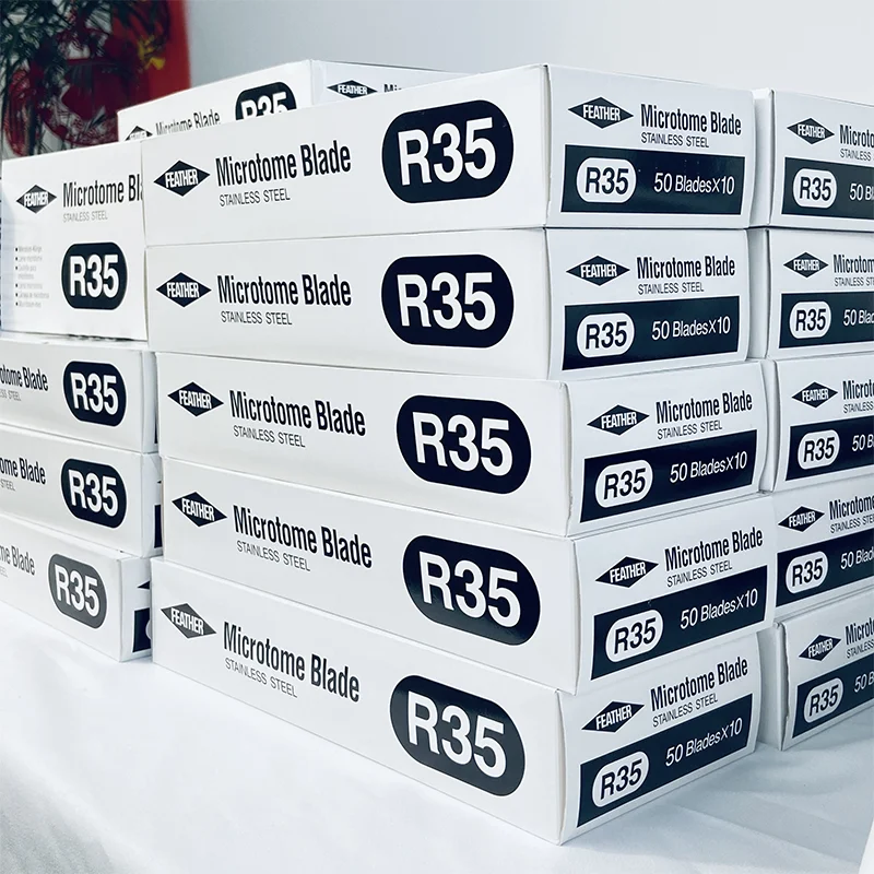 Disposable Microtome Blade Feather S35 S35/R35/N35  Microtome knife price
