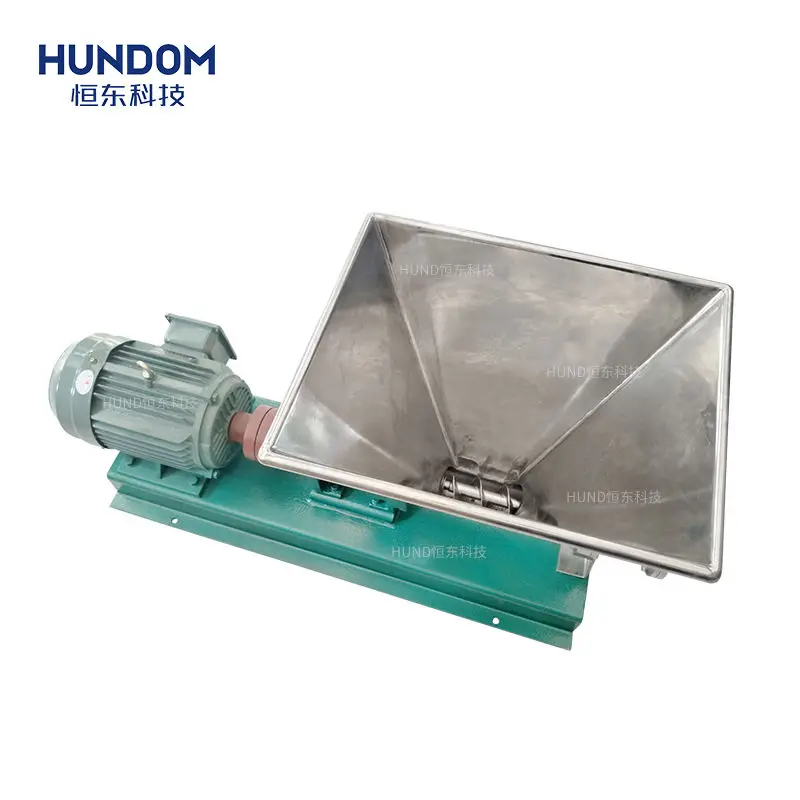 Industrial G Type Stainless Steel Viscous Liquid Paste Sauce Transfer Progressive Cavity Pump