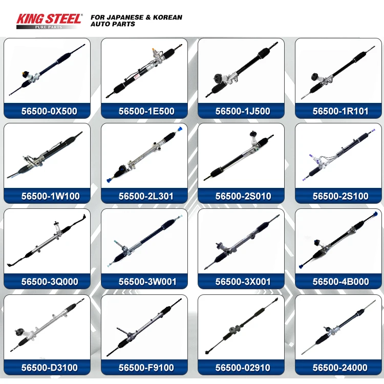 OEM 49001-JR800 Car Steering System Power Steering Rack Auto Electric Steering Gear Box For Nissan NAVARA D40T LHD