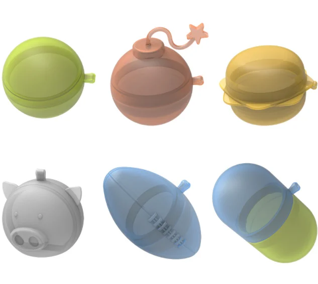 Quick Fill Soft Silicone Self Sealing Reusable Water Bombs Balls Balloons reusable water ball Toys
