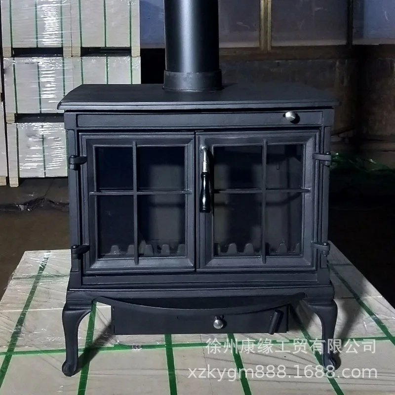 Hot Sale Cast Iron Stove Real Fire Fireplace Firewood Burning Stove Wood Burning Stove