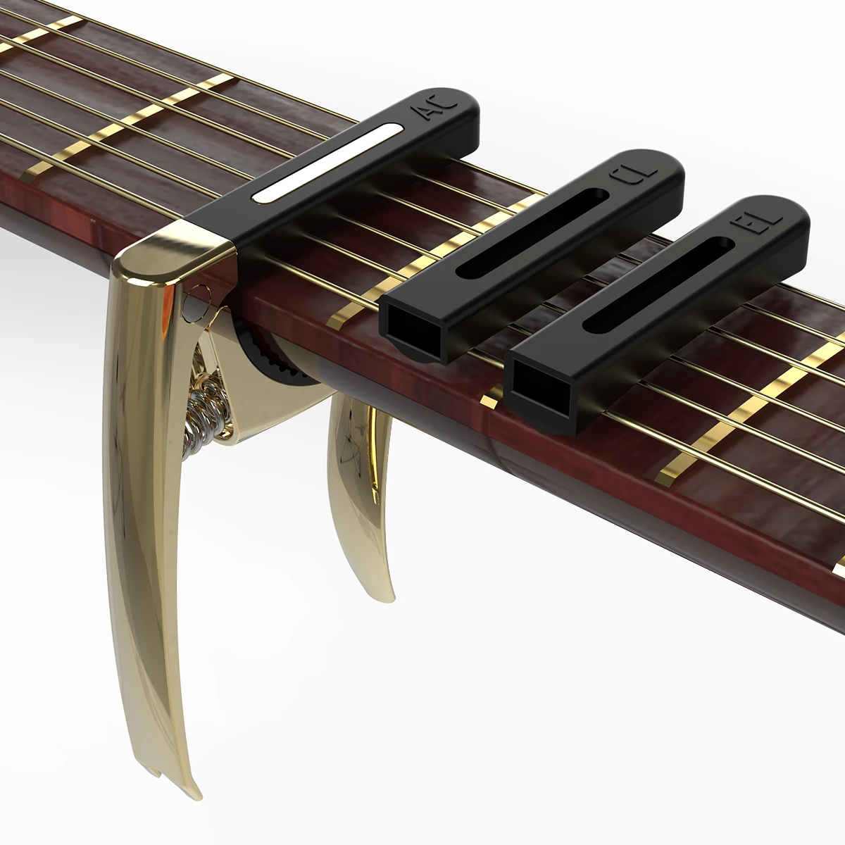 
 Оптовая продажа, многофункциональный материал из цинкового сплава, фольклорный классический гитарный каподастр, сменный головной убор, гитарный каподастр  