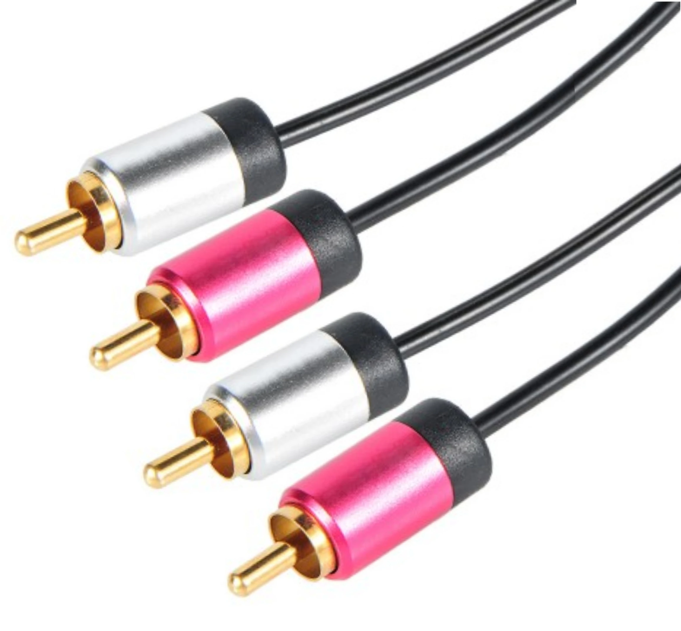 Алюминиевый корпус высокой и rca видео кабель 1rca/2rca/3rca/3 5 мм стерео aux для дополнительно