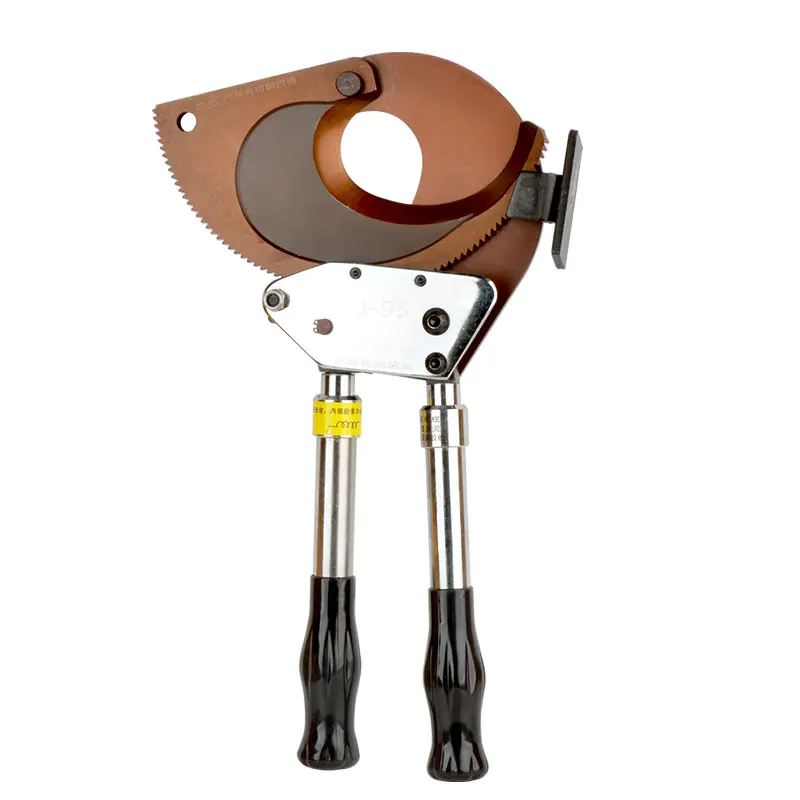 J95 Manual Heavy Duty Rachet Cutter Hydraulic Cable Wire Cutting Tool Retractable High Quality Uesd For Wire Cable