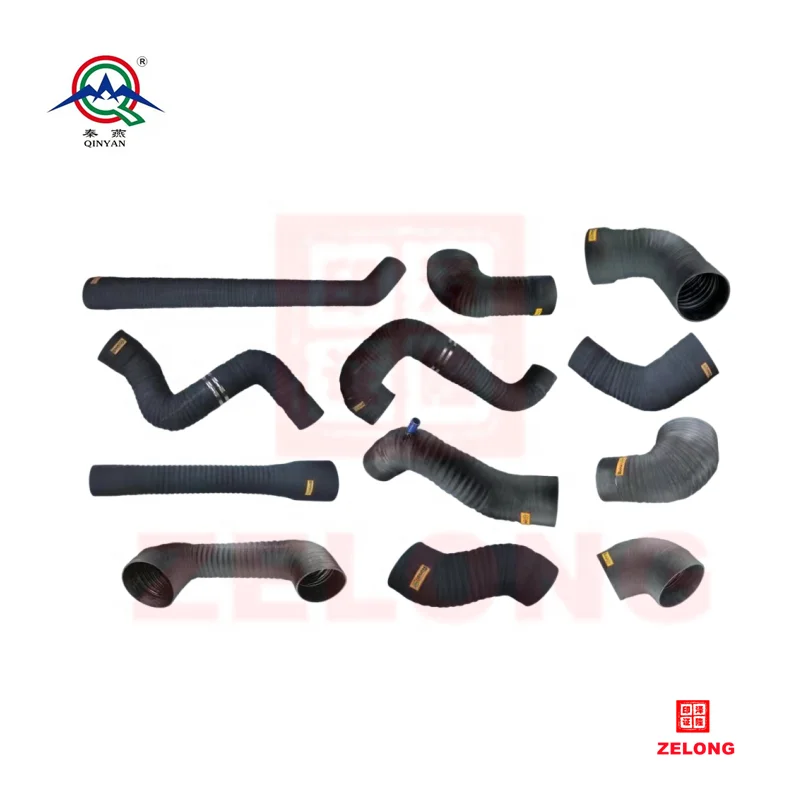 High quality howo air tube WG9925190006 WG9925190016/1 howo intake pipe Sinotruk truck exhaust pipe howo parts qinyan