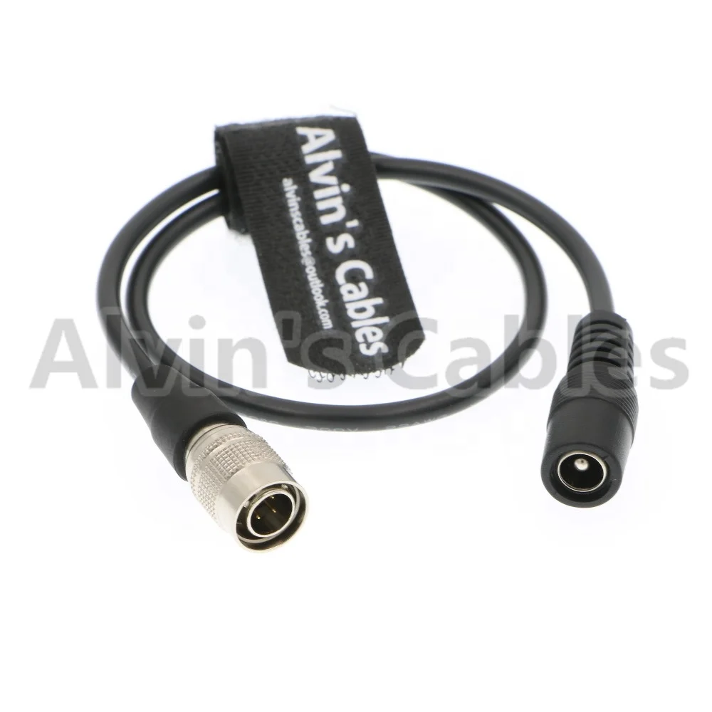 
Hirose 4 Pin Male to DC Female Cable for Sound Device ZAXCOM Blackmagic 