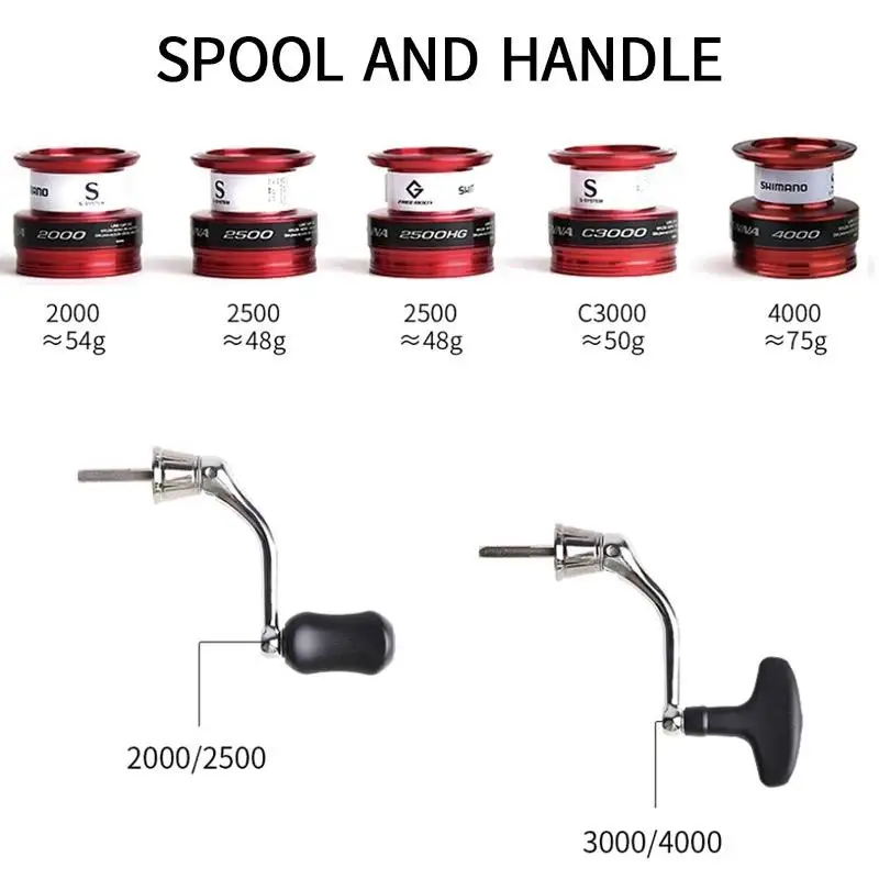 500/1000/2000/2500/2500HG/C3000/4000 Спиннинг рыболовные катушки для морской рыбалки на продажу