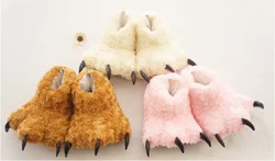 Animal Paw Slippers for Adults and Kids Bear Paw