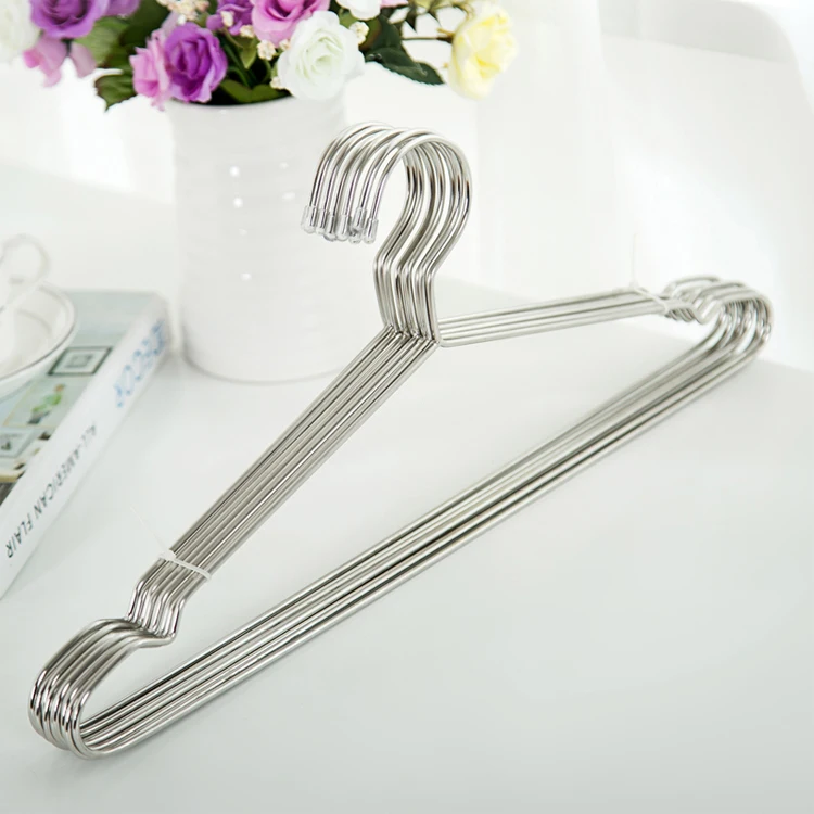 ISO factory laundry garment steel metal gi wire dry cleaning clothes hanger wire