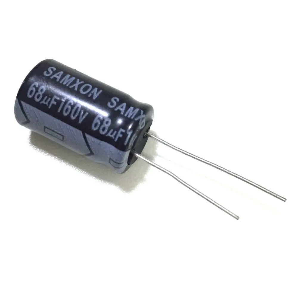 68uF 160V 68MFD 160Volts +/-20% 10mm*16mm -40+105C Radial Aluminum Electrolytic Capacitor