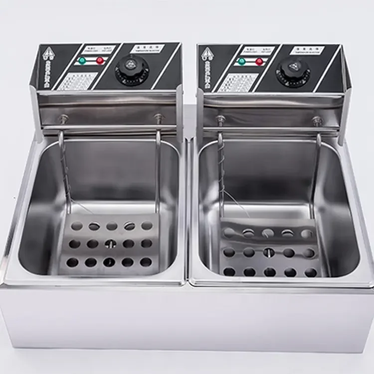 Mini 20l Double Gari Pressure Gas Counter Top Churros Potato Chips Chicken Tofu Deep Fryer Price In Saudi Arabia
