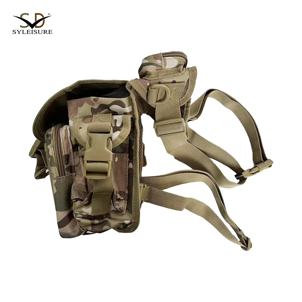 Unique features  PVC nylon  waterproof leg bag thigh tactical leg bag