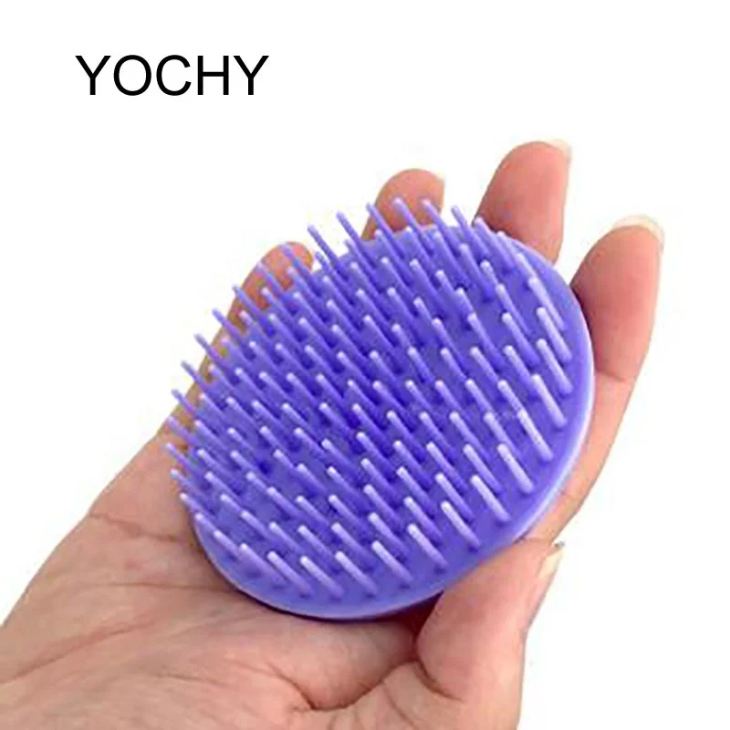 Hair Scalp Massager Scalp Shampoo Brush with Soft Silicon Brush Head Massager Hair Brush