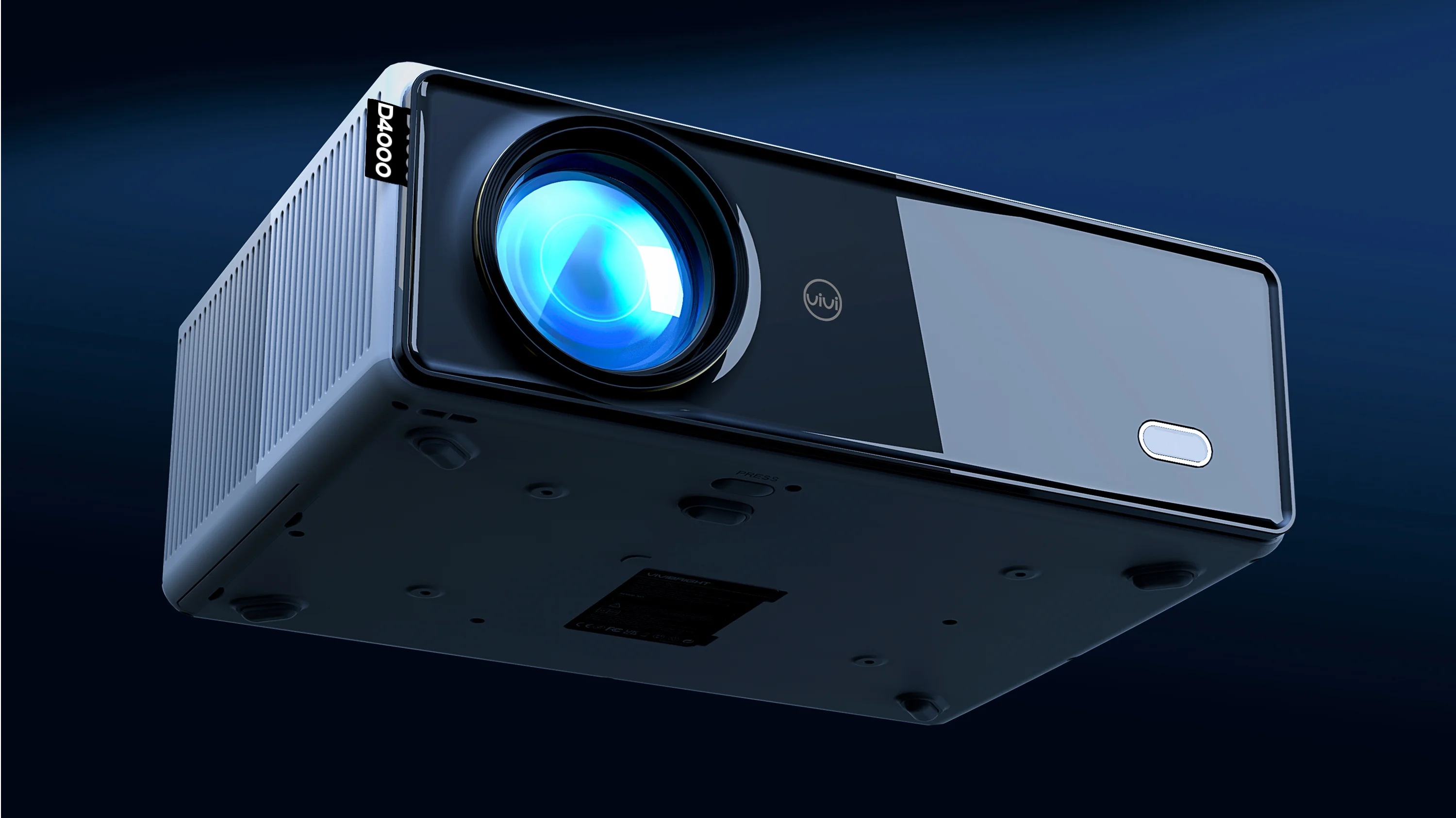 Vivibright D4000 Mirror Version Factory Produce Manual Zoom High Quality Beamer Education And Business Projector