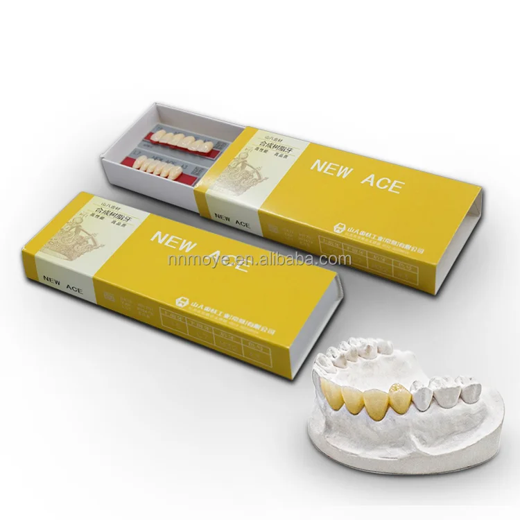 Фабрика синтетическая смола зубы акриловые зубные производители