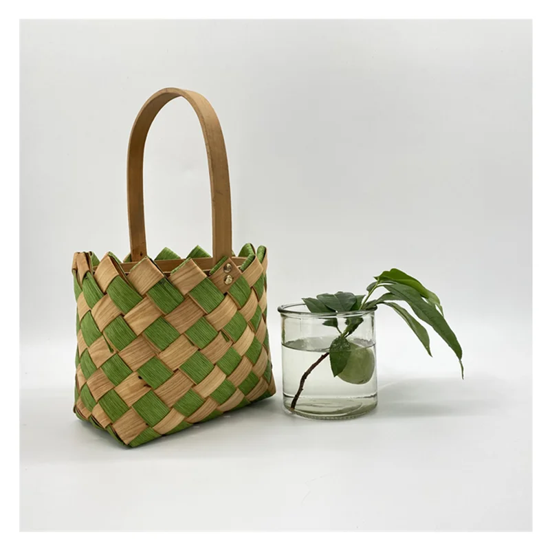 Недорогие плетеные корзины из ивы для цветов/фруктов, недорогие плетеные корзины натурального цвета