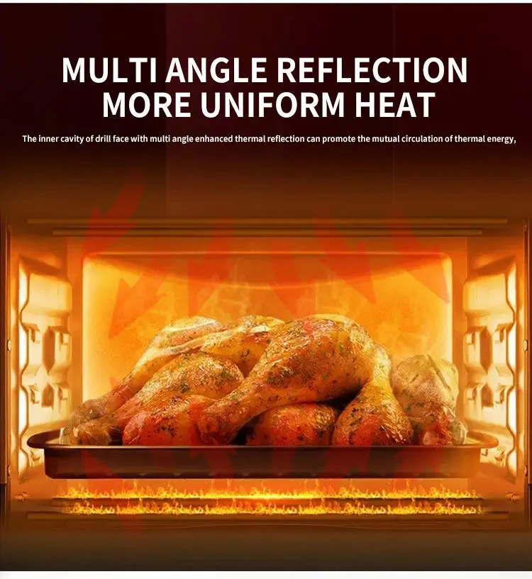 new intelligent electric air frier oil-Less cooking Multi-Functional air oven