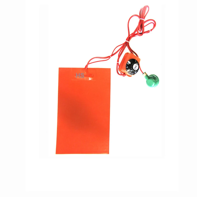 3D Printer Silicone Rubber Heater Heating Pad Flexible Heaters