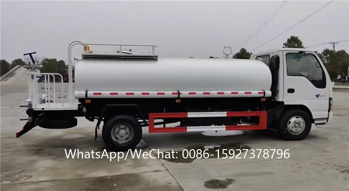 4x2 sprinkler truck new water tank truck ISUZU