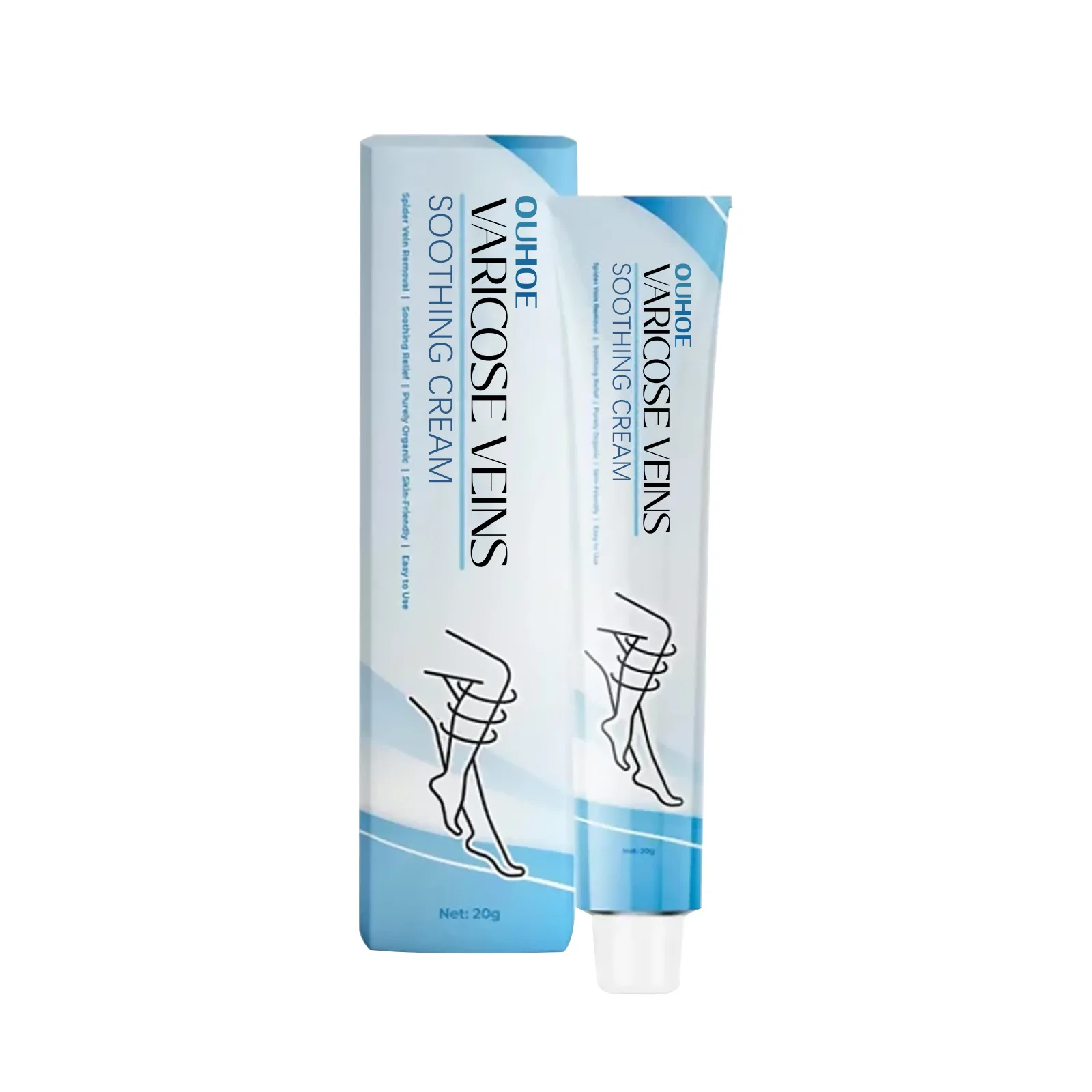 OEM Varicose Veins Soothing Cream For Relieving Leg Pain, Massaging Leg Soreness And Varicose Veins Care