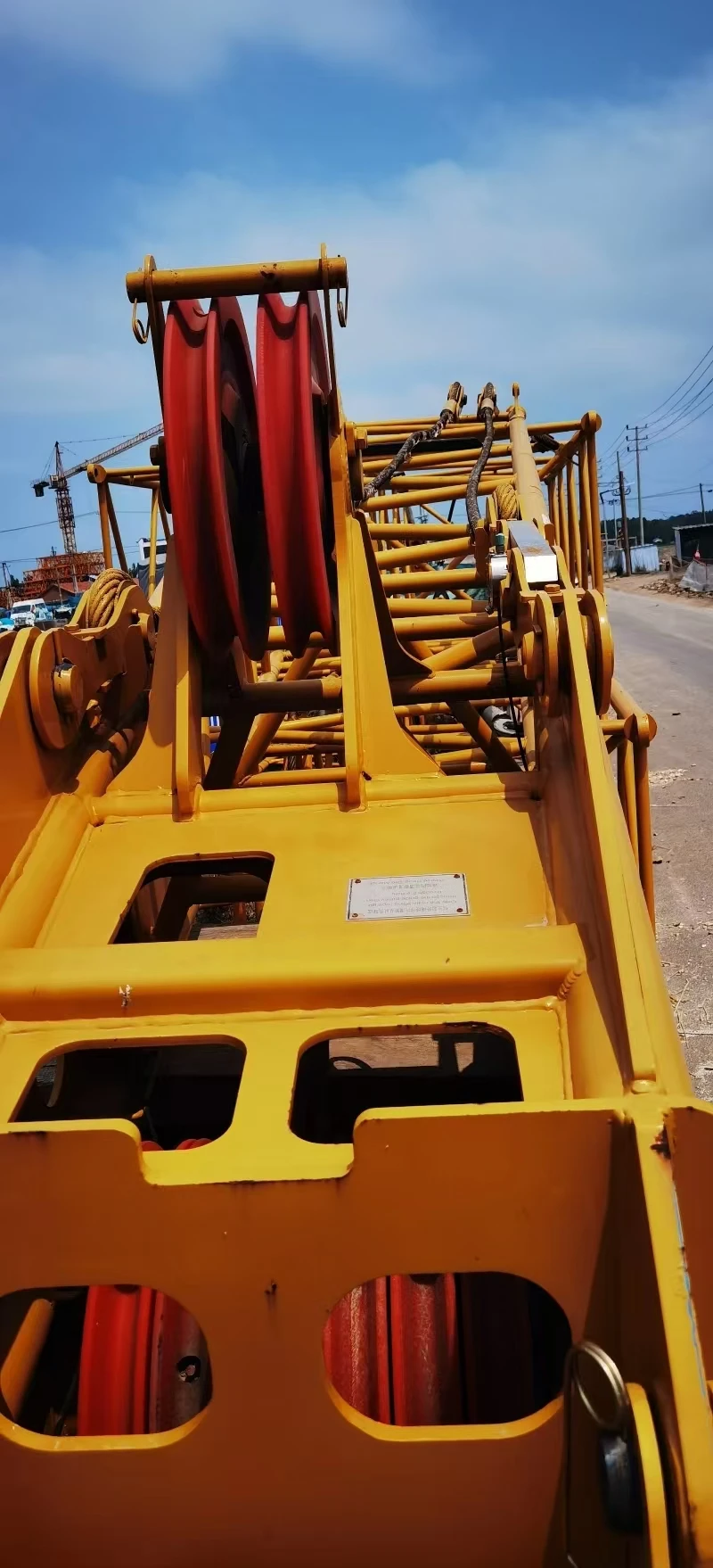 Chinese good price of used  85ton Crawler Crane for construction 85ton other lifting Crawler Cranes for building