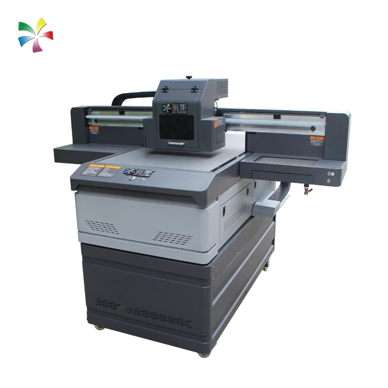 Full Color Glass Wood Vinyl Acrylic Digital UV Direct Inkjet Printing Machine