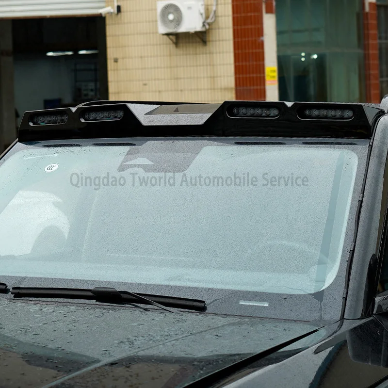 Byd Formula Equation Leopard 5 Bar roof headlight black Eyes Searchlight Waterproof Roof Light For byd FangChengBao5